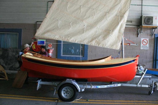 On the trailer