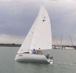 Waller TS 5.4 sailing