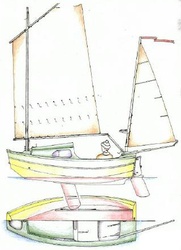 Sail and deck plan