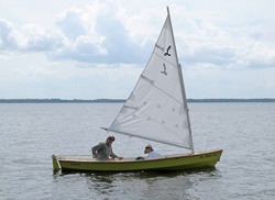 Otter 16 sailing