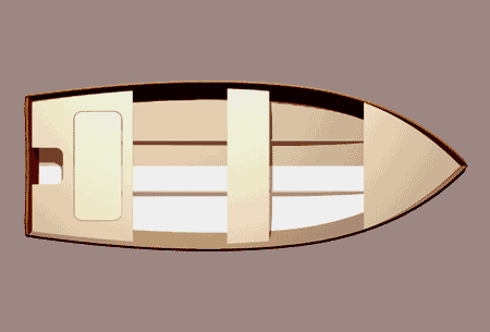 Fast Skiff 12. [FS12] Simple, economical 12' outboard skiff