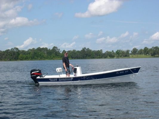 Outboard Dory 18. [OD18] Fast planing boat