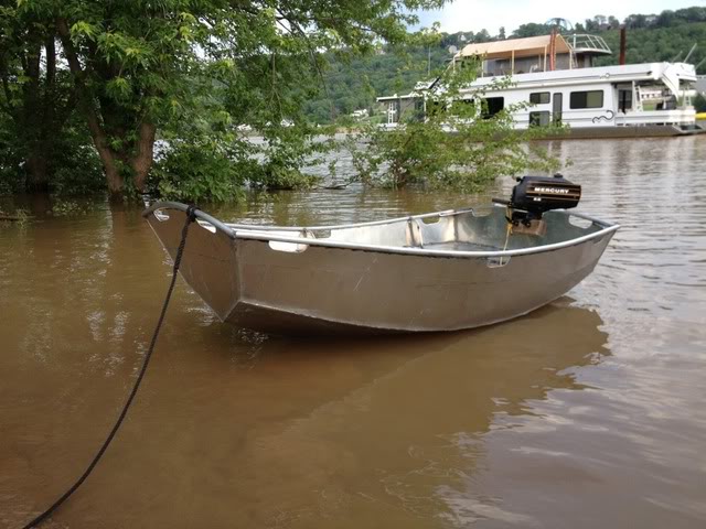 aluminum pram boat