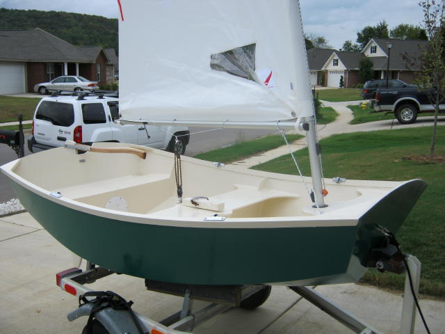 Prameke. [PK78] Pram type dinghy. Oars, sail or outboard 