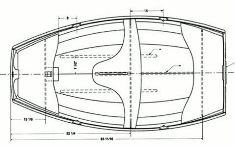 Eastport Pram. Ultra-light Sailing Dinghy