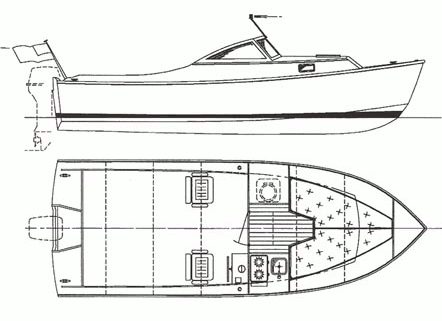 Bay Power Cruiser 23. Power cruiser / Bass boat