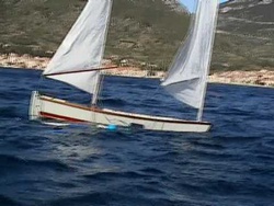Sailing in Komiza