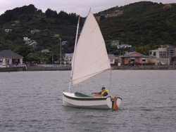 Reefed sailing