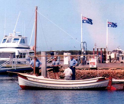 At the dock