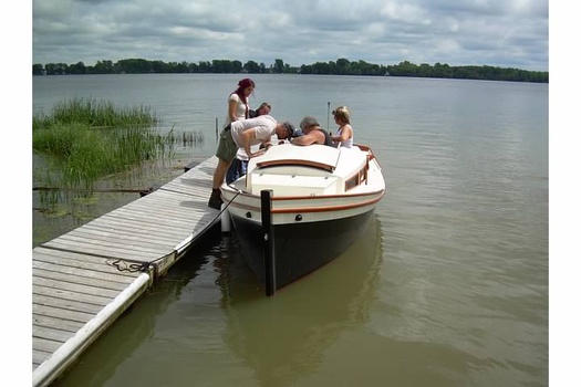 At the dock
