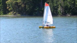 10ft Duo dinghy first sail 